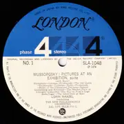 LP - Mussorgsky - Pictures At An Exhibition, Suite - + Inlay