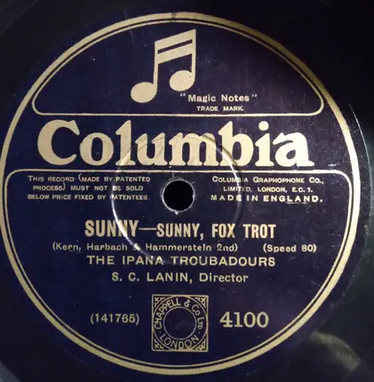 Ipana Troubadours - Who? / Sunny