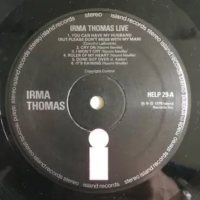 Irma Thomas - Live