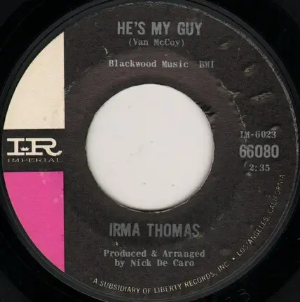 Irma Thomas - He's My Guy