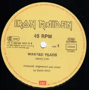12inch Vinyl Single - Iron Maiden - Wasted Years