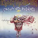 7inch Vinyl Single - Iron Maiden - Can I Play With Madness - Silver label