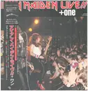 12inch Vinyl Single - Iron Maiden - Live!! + One - OBI + Insert