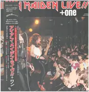 12inch Vinyl Single - Iron Maiden - Live!! + One - OBI + Insert
