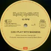 12inch Vinyl Single - Iron Maiden - Can I Play With Madness
