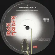 2 x 12inch Vinyl Single - Iron Maiden - Run To The Hills · The Number Of The Beast