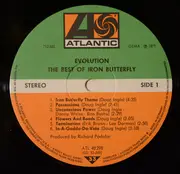LP - Iron Butterfly - The Best Of Iron Butterfly Evolution