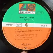 LP - Iron Butterfly - Live