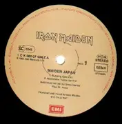 12'' - Iron Maiden - Maiden Japan
