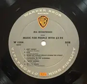 LP - Ira Ironstrings - Ira Ironstrings Plays Music For People With $3.98 (Plus Tax, If Any)