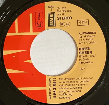 Ireen Sheer - Das Lied Der Schönen Helena (Pythagoras)