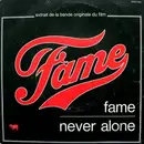 7inch Vinyl Single - Irene Cara / Contemporary Gospel Chorus The High School Of Music And Art - Fame / Never Alone