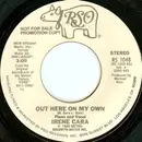 7inch Vinyl Single - Irene Cara - Out Here On My Own