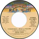 7inch Vinyl Single - Irene Cara - Flashdance ... What A Feeling