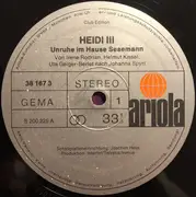 LP - Irene Rodrian , Helmut Kissel , Uta Geiger-Berlet - Heidi 3 - Unruhe Im Hause Sesemann