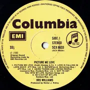 LP - Iris Williams - Picture Me Love