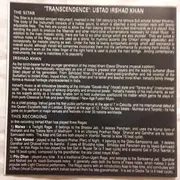 CD - Irshad Khan - Transcendence