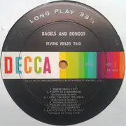 LP - Irving Fields Trio - Bagels And Bongos - Mono