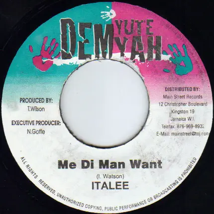 Italee - Me Di Man Want