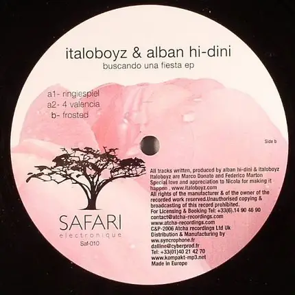 Italoboyz & Alban HI-Dini - Buscando Una Fiesta EP