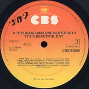 LP - It's A Beautiful Day - A Thousand And One Nights