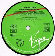 LP - It's Immaterial - Life's Hard And Then You Die