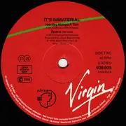 12inch Vinyl Single - It's Immaterial - Space (He Called From The Kitchen)