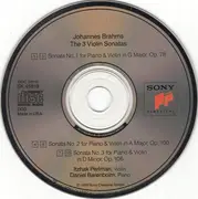 CD - Itzhak Perlman , Daniel Barenboim - Johannes Brahms - The 3 Violin Sonatas