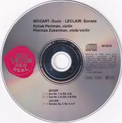CD - Itzhak Perlman , Pinchas Zukerman , Wolfgang Amadeus Mozart / Jean-Marie Leclair - Duos For Violin & Viola / Sonata For 2 Violins