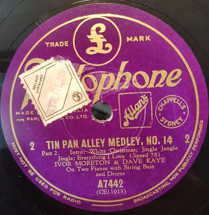 Ivor Moreton And Dave Kaye - Tin Pan Alley Medley No 14