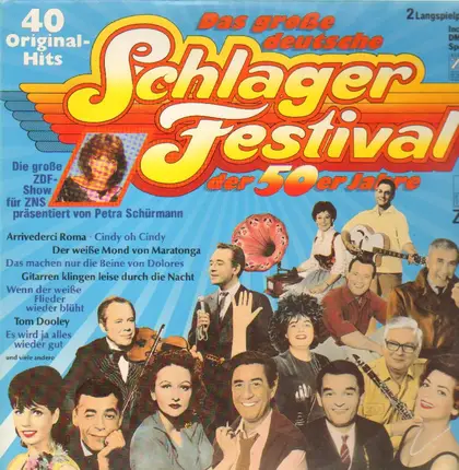 Ivo Robic, Peter Alexander, Lys Assia - Das große deutsche Schlagerfestival