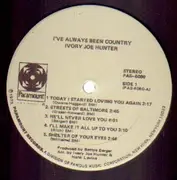 LP - Ivory Joe Hunter - I've Always Been Country