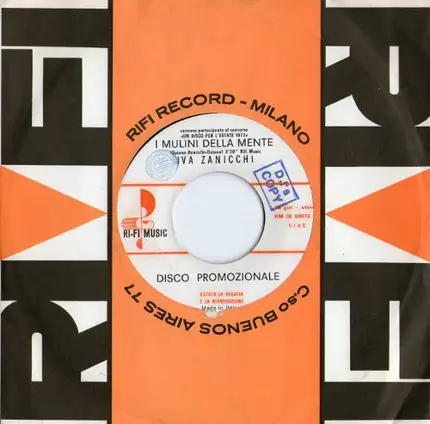 Iva Zanicchi / Franco Simone - I Mulini Della Mente / Ancora Lei