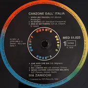 LP - Iva Zanicchi - Canzone Dall' Italia