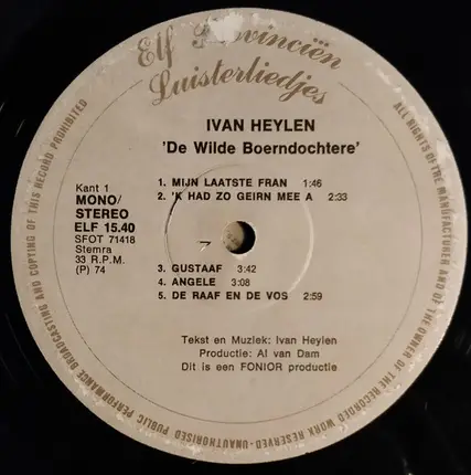 Ivan Heylen - De Wilde Boerndochtere