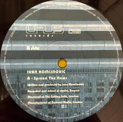 Ivan Komlinovic - SPREAD THE NEWS