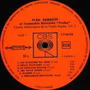 LP - Ivan Rebroff Et Balalaika Ensemble Troika - Ivan Rebroff Chants Folkloriques De La Vieille Russie (Vol. 2)