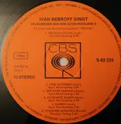 LP - Ivan Rebroff - Iwan Rebroff Singt Volksweisen Aus Dem Alten Russland II