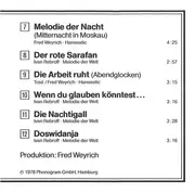 CD - Ivan Rebroff - Wolgalied