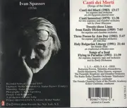 CD - Ivan Spasov - Canti Dei Morti (Songs Of The Dead)