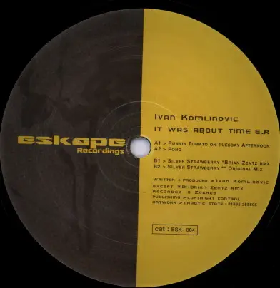 Ivan Komlinovic - It Was About Time EP