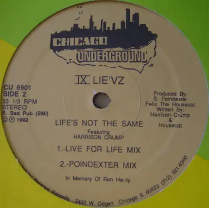 IX Lie'vz - Life's Not The Same