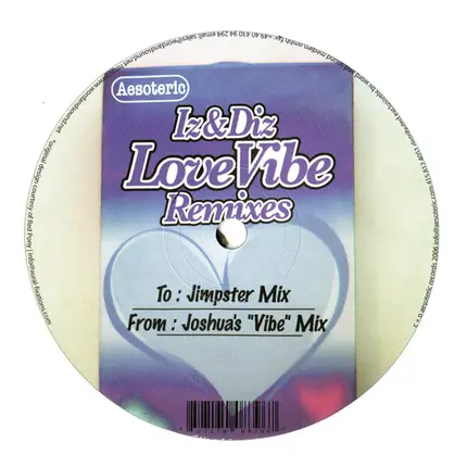 Iz & Diz - Love Vibe (Remixes Vol. 2)