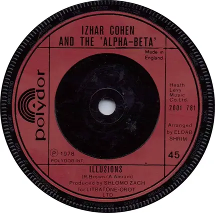 Izhar Cohen & The Alpha-Beta - A-Ba-Ni-Bi / Illusions