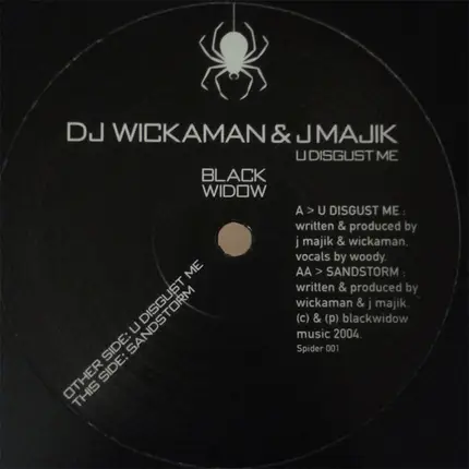J Majik & Wickaman - U Disgust Me / Sandstorm