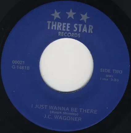 J C Wagoner - Just Another Face Out There In The Crowd / I Just Wanna Be There