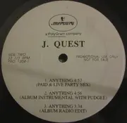 12inch Vinyl Single - J Quest - Anything