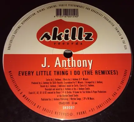 J. Anthony - Every Little Thing I Do (The Remixes)