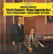 LP - J. Brahms - Klavierkonzert; Wiener Philh., M. Pollini, K. Böhm