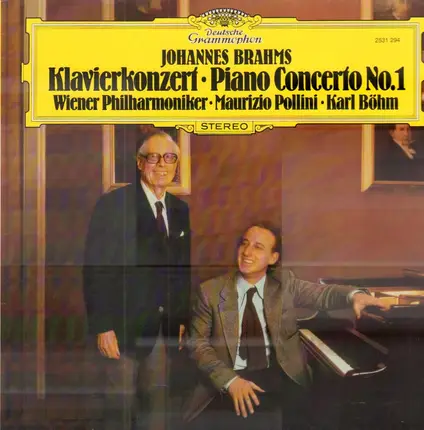 J. Brahms - Klavierkonzert; Wiener Philh., M. Pollini, K. Böhm